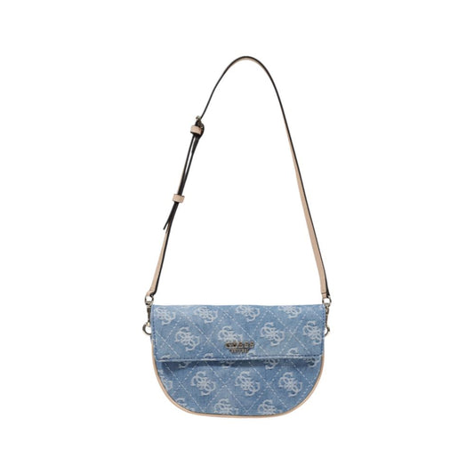 Guess Blue Cotton Handbag