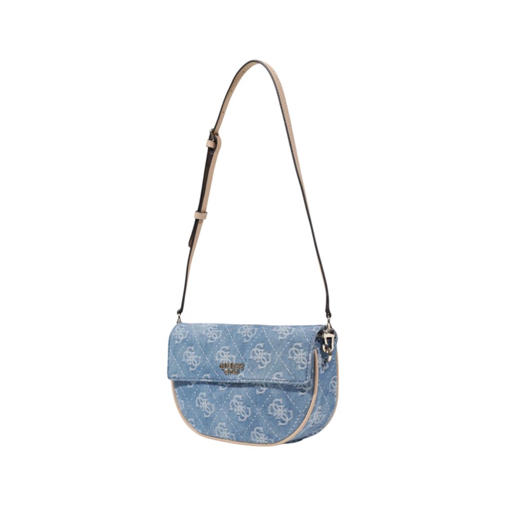 Guess Blue Cotton Handbag