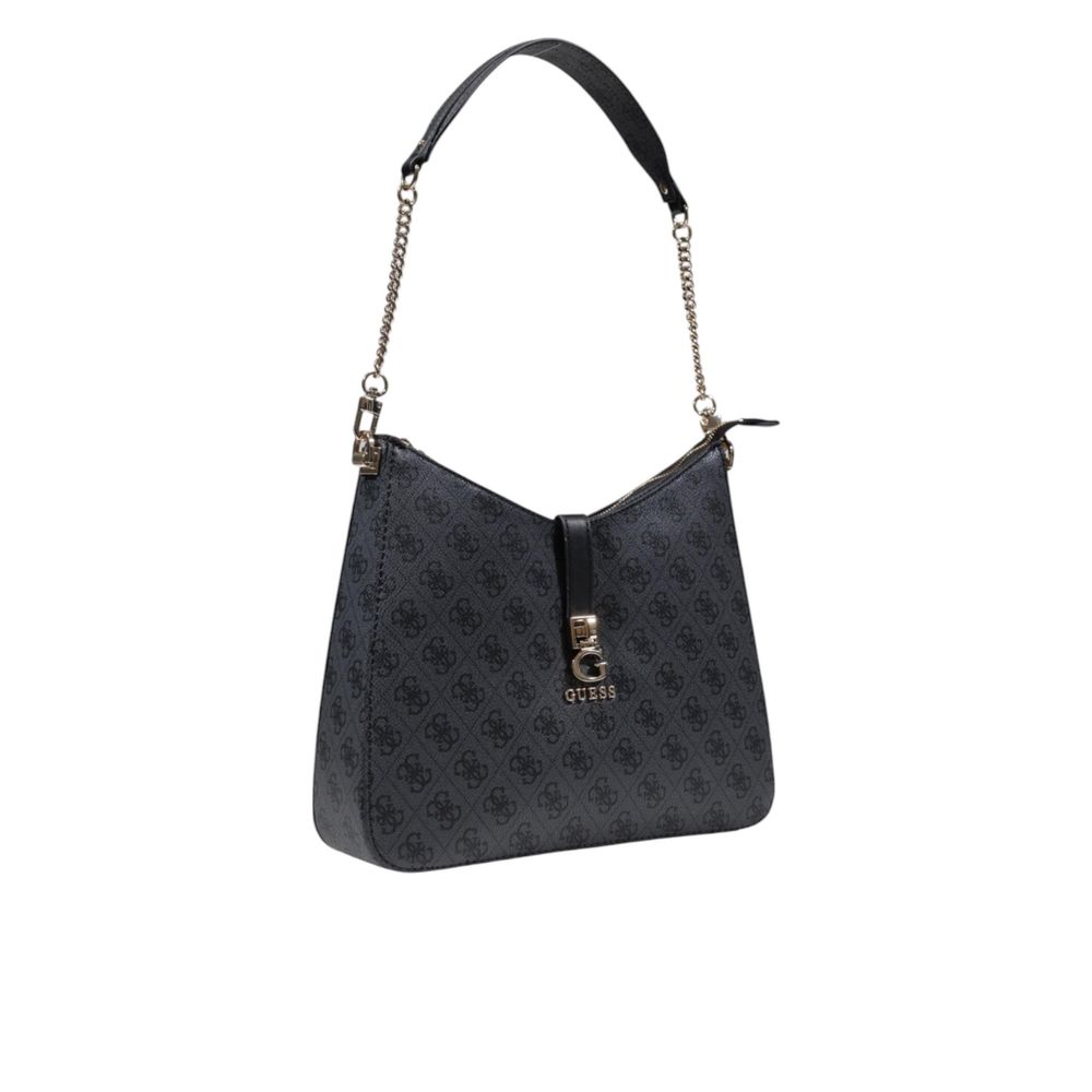 Guess Gray Polyethylene Handbag