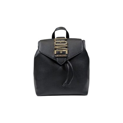 Love Moschino Black Polyethylene Backpack