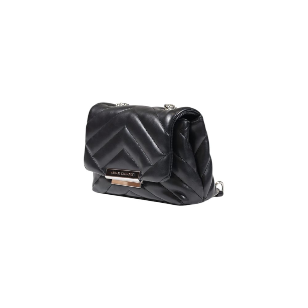 Armani Exchange Black Polyester Handbag