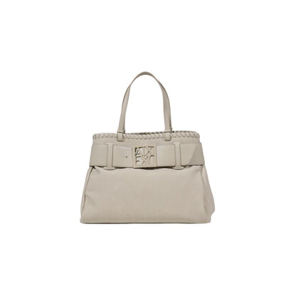 Armani Exchange Beige Polyester Handbag