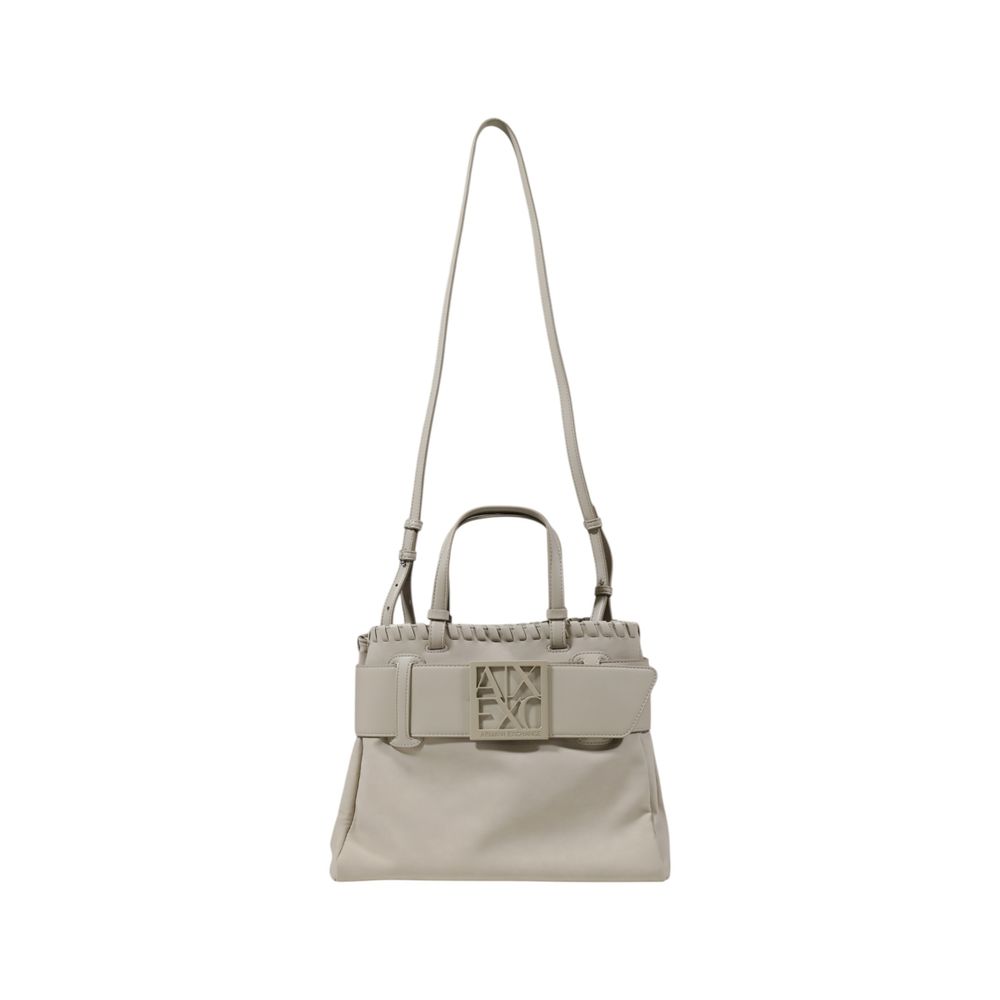 Armani Exchange Beige Polyester Handbag