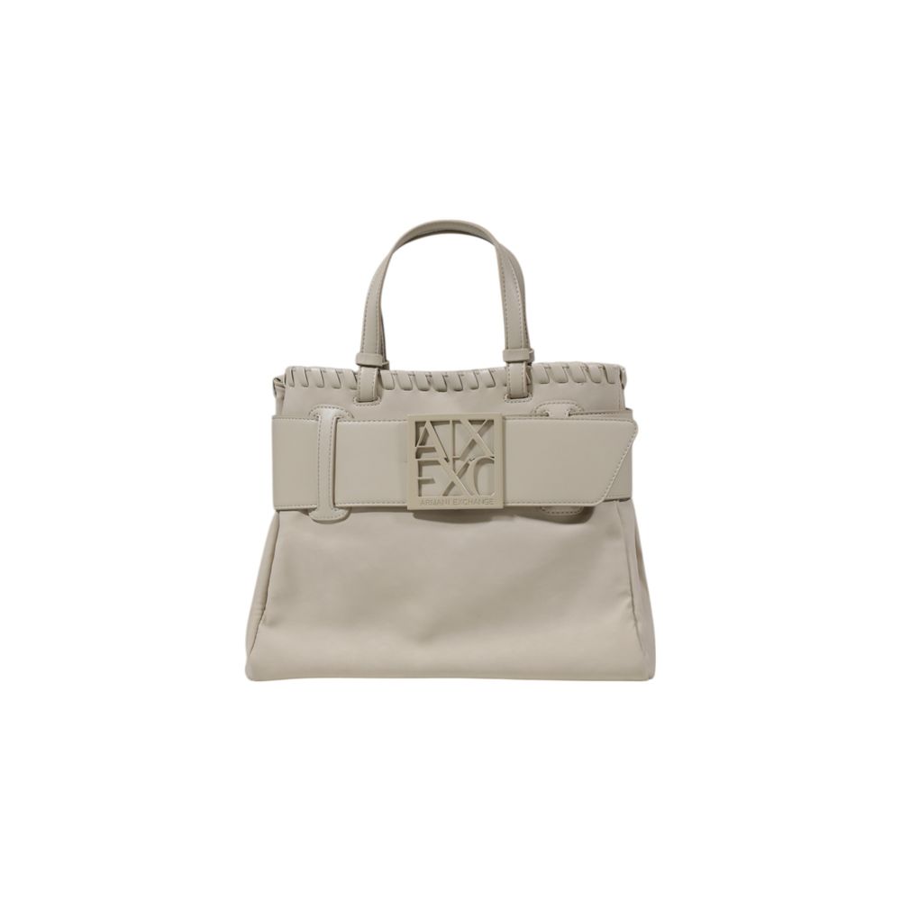 Armani Exchange Beige Polyester Handbag