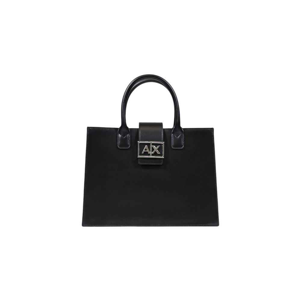 Armani Exchange Black Polyester Handbag