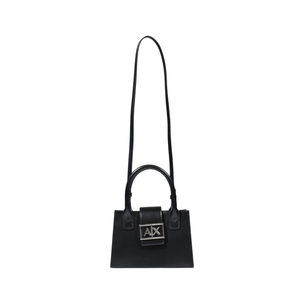 Armani Exchange Black Polyester Handbag