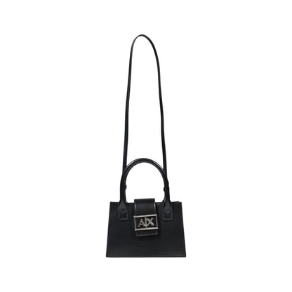 Armani Exchange Black Polyester Handbag