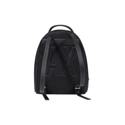 Armani Exchange Black Polyester Backpack