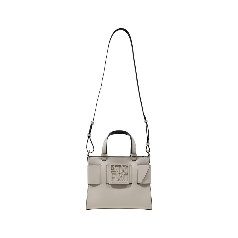 Armani Exchange Beige Polyethylene Handbag