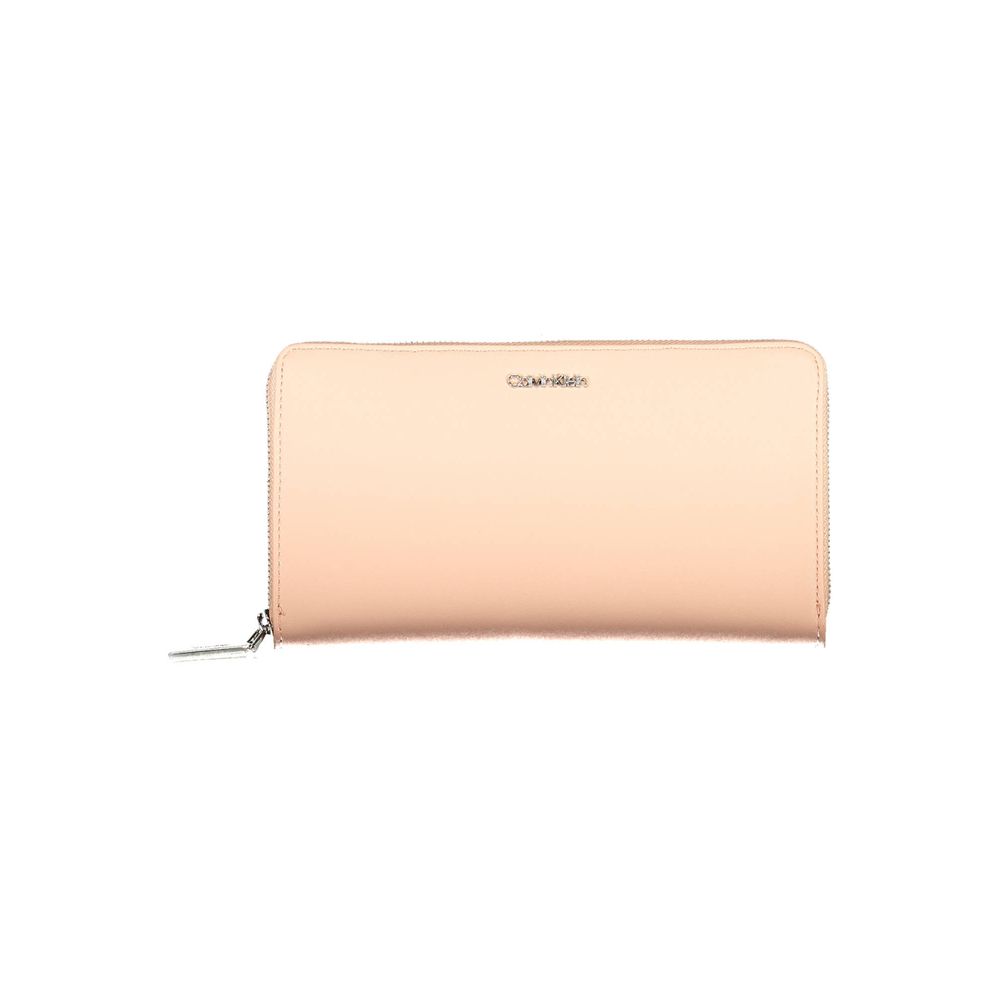 Calvin Klein Pink Polyethylene Women Wallet