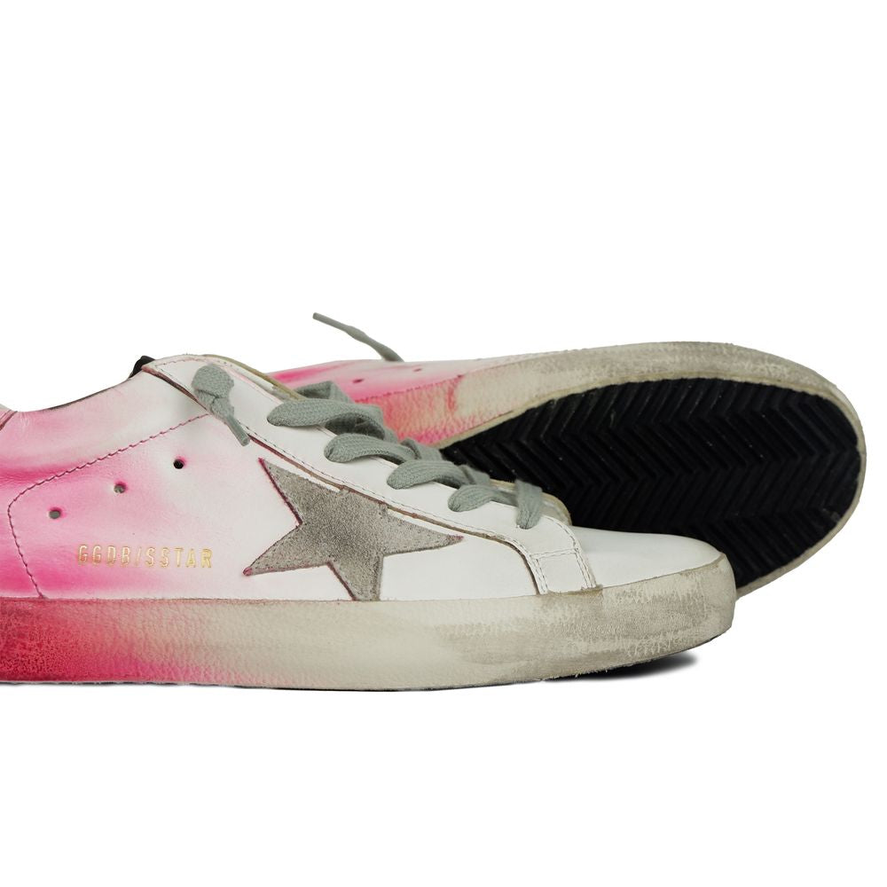 Golden Goose White Leather Sneaker