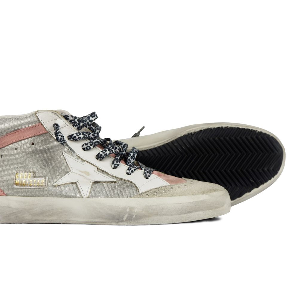 Golden Goose Gray Leather Sneaker