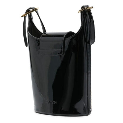 Lanvin Black Leather Crossbody Bag