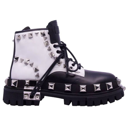 Dolce & Gabbana Black Calfskin Calfskin Calfskin Boot