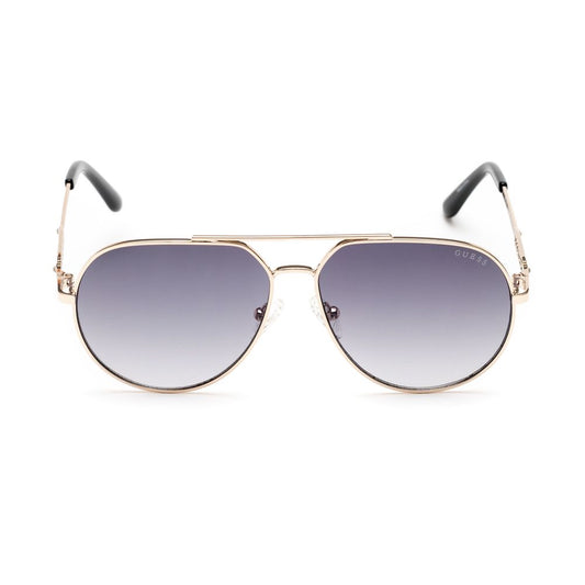 Guess Gold Metal Sunglasses