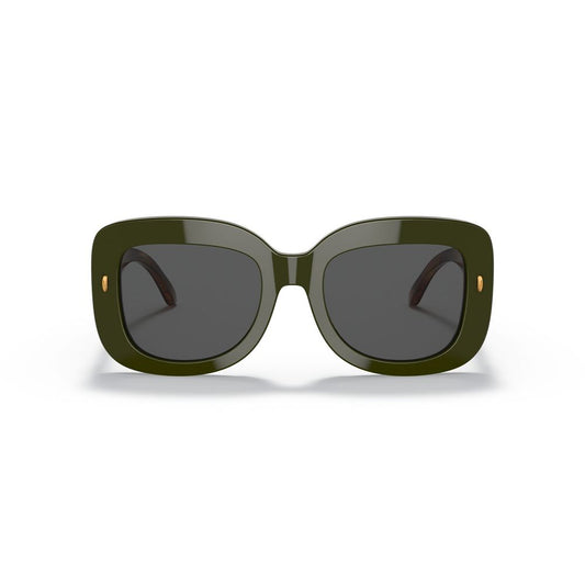 Tory Burch Green Acetate Sunglasses