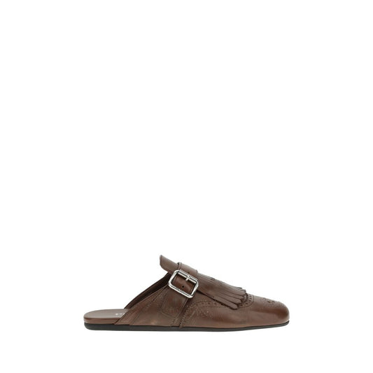 Prada Leather Sabot