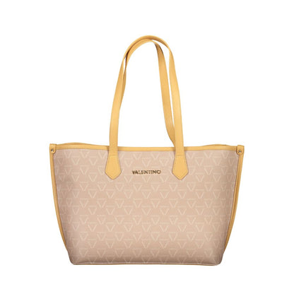 Valentino Bags Beige Polyethylene Handbag
