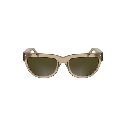 Calvin Klein Brown Acetate Sunglasses