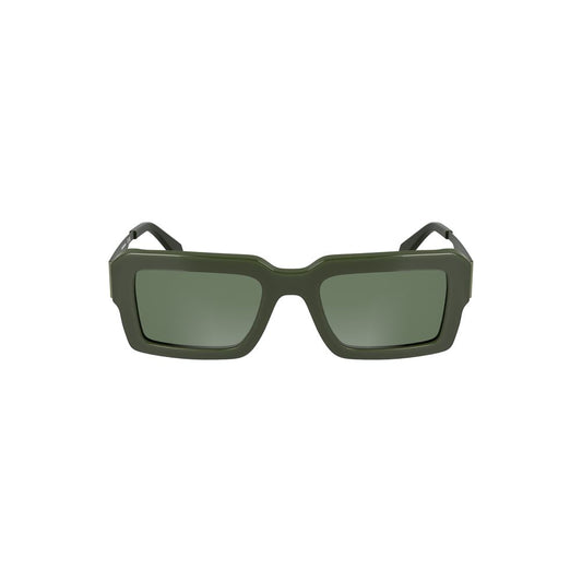 Calvin Klein Green Acetate Sunglasses