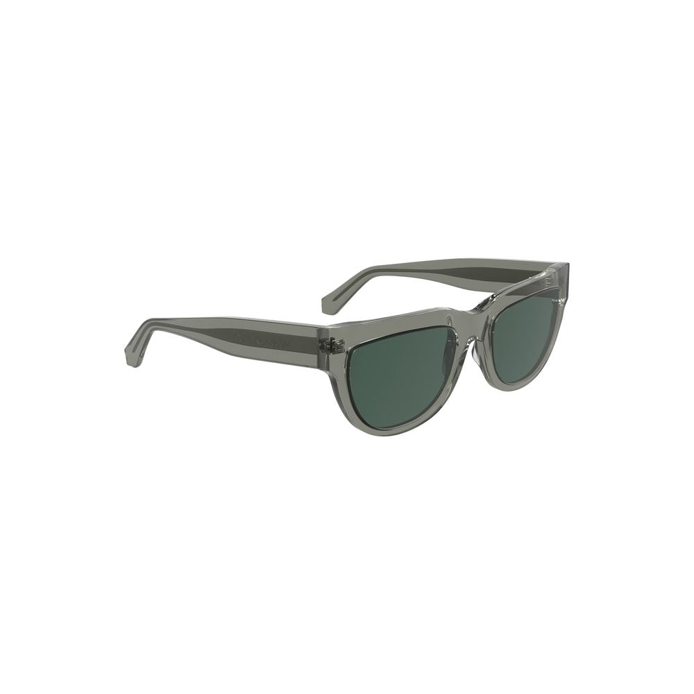Calvin Klein Brown Acetate Sunglasses