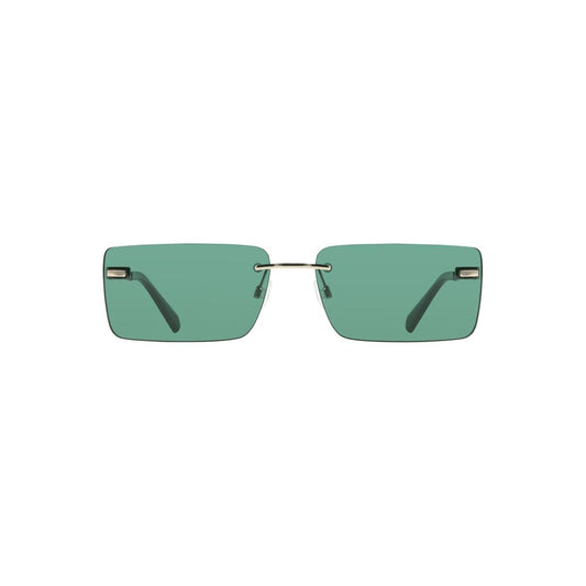 Calvin Klein Green Metal Sunglasses