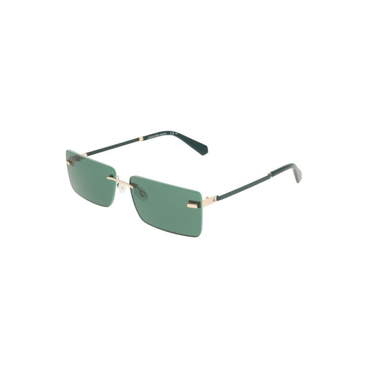 Calvin Klein Green Metal Sunglasses