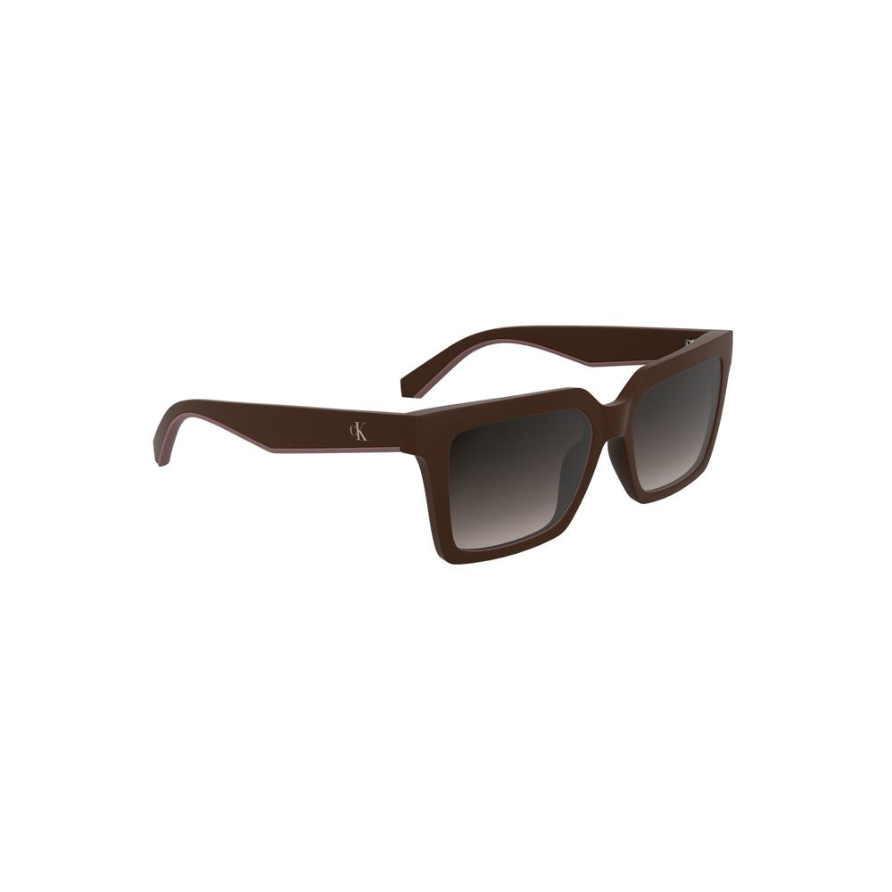 Calvin Klein Red Bio Based Fabric Sunglasses