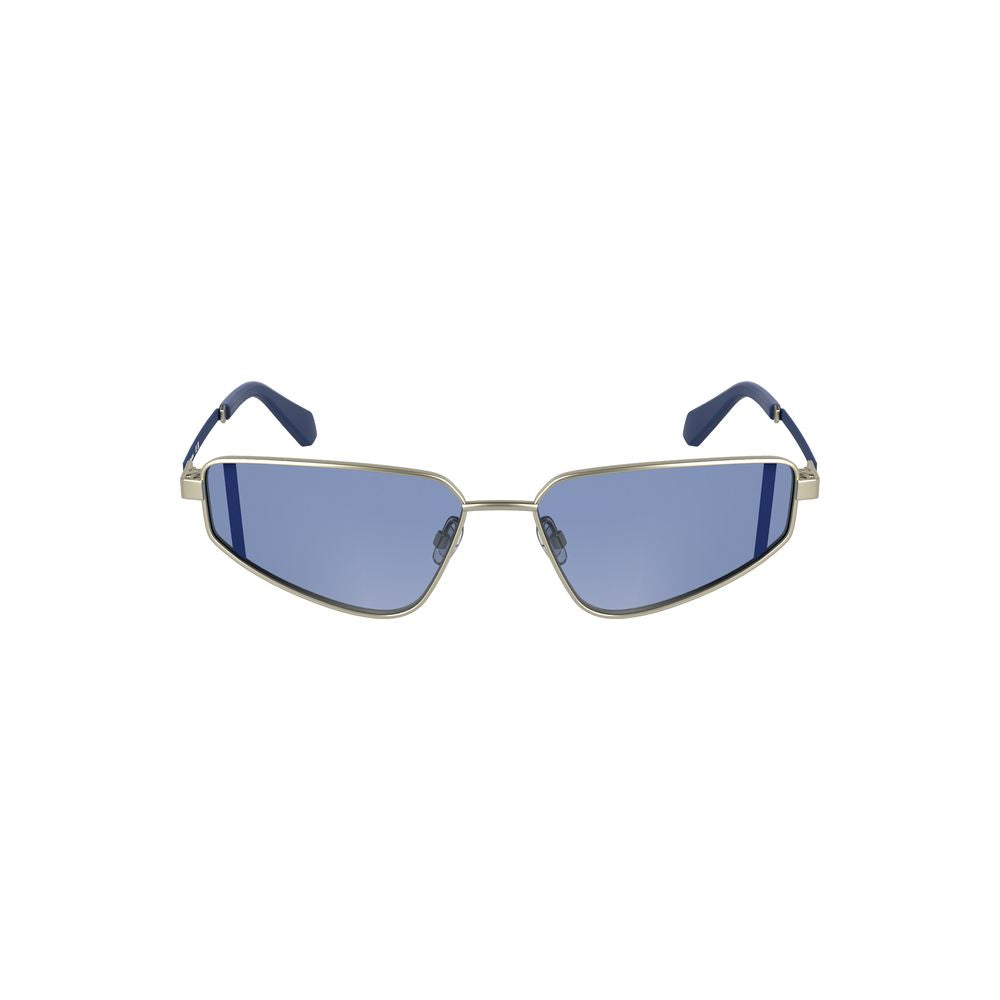 Calvin Klein Gray Metal Sunglasses