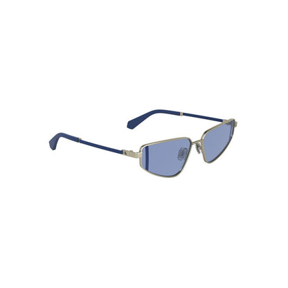 Calvin Klein Gray Metal Sunglasses
