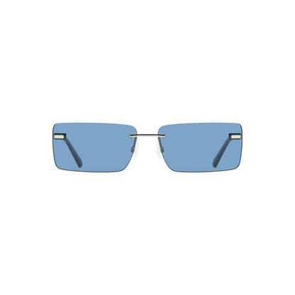 Calvin Klein Blue Metal Sunglasses