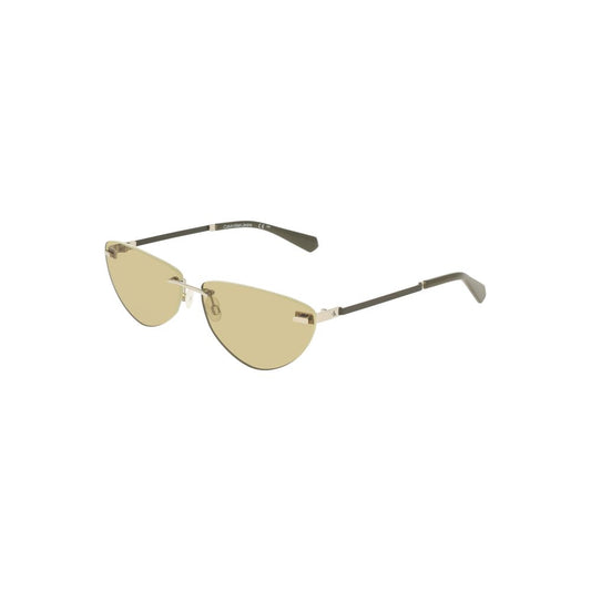 Calvin Klein Green Metal Sunglasses