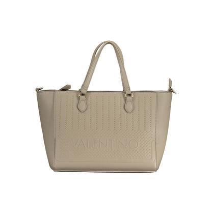 Mario Valentino Beige Polyurethane Women's Bag
