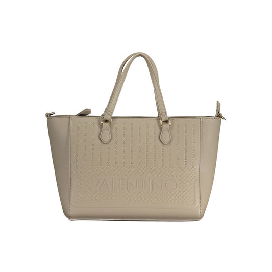 Mario Valentino Beige Polyurethane Women's Bag