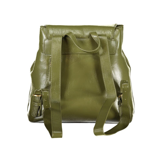 Mario Valentino Green Polyurethane Women's Backpack