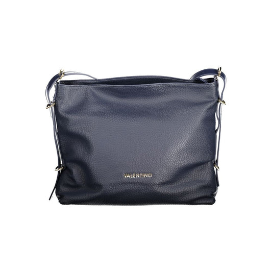 Mario Valentino Blue Poliuretano Women's Bag with Shoulder Handle