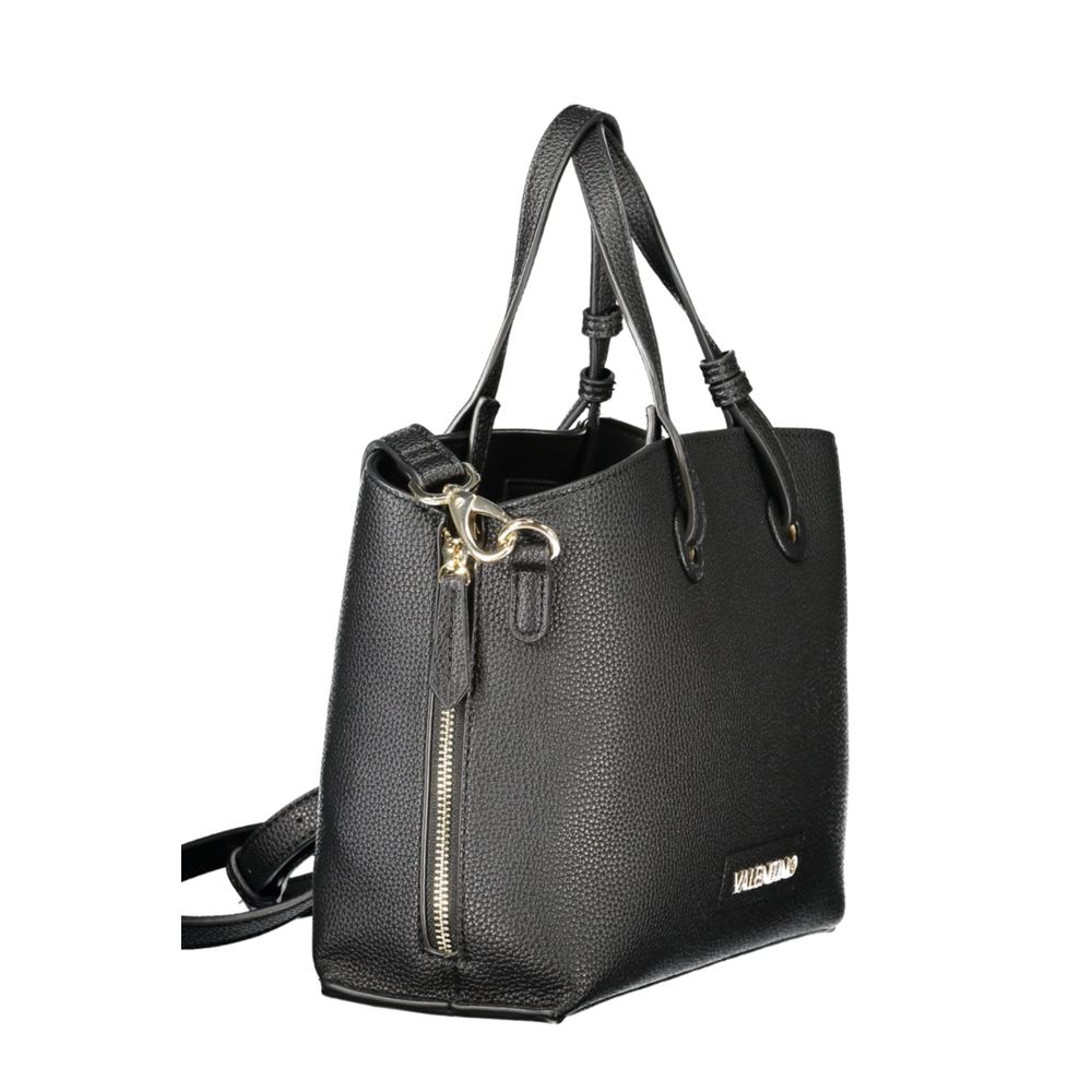 Mario Valentino Black Polyurethane Women's Bag