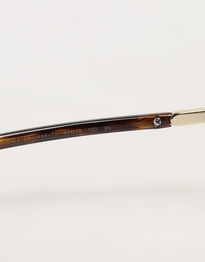 Dolce & Gabbana DG2125 Silver Frame Aviator Shades Eyewear Sunglasses Children