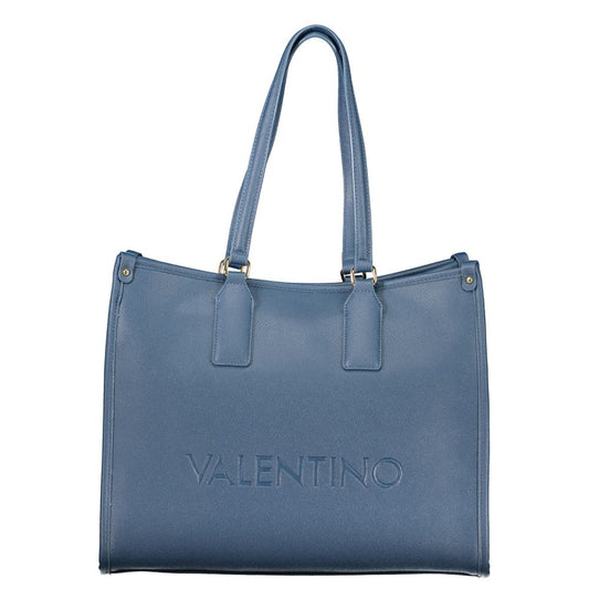 Mario Valentino Blue Polyurethane Women's Bag