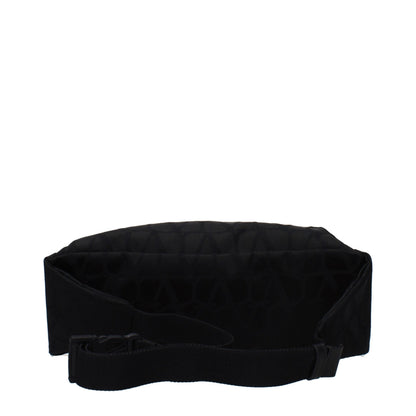 Valentino Garavani Black Fabric Backpack