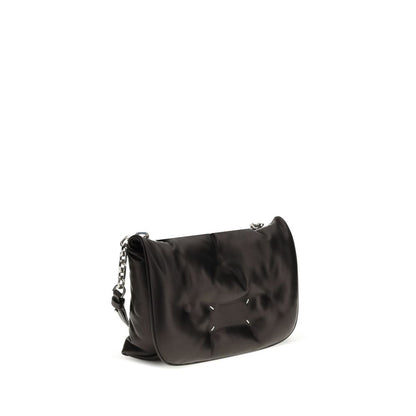 Maison Margiela Black Lamb Ovis Aries Shoulder Bag