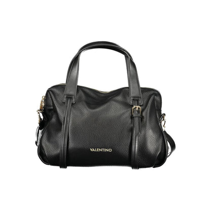 Mario Valentino Black Polyurethane Women's Bag