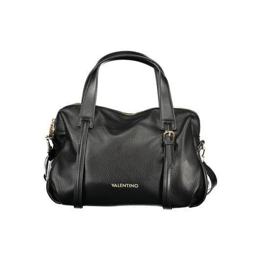 Mario Valentino Black Polyurethane Women's Bag