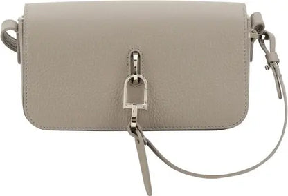 Pebbled Leather Mini Shoulder Bag